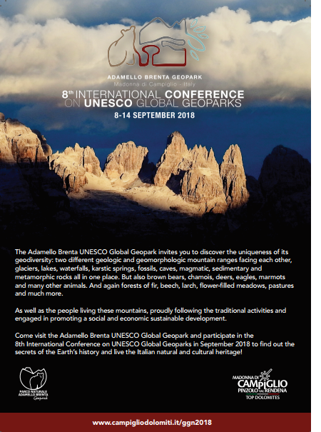 8th International Conference on UNESCO Global Geoparks 8-14/09/2018